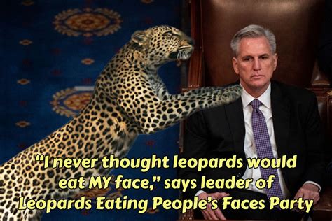 Leopards Eating People S Faces Since Time Immemorial R Politicalhumor