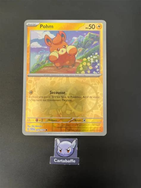 CARTE POKÉMON POHM 073 198 Reverse EV1 Ecarlate Violet NEUF EUR 1 85