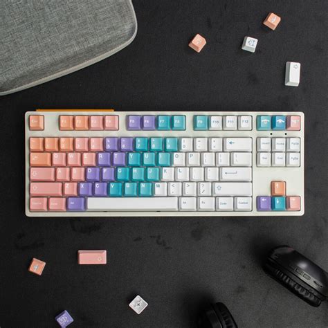 Gmk Vibe Gradient Cherry Custom Keycaps Set Gmk Keycaps