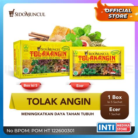 Jual SIDOMUNCUL Tolak Angin Cair Herbal Madu Sugar Free Masuk Angin