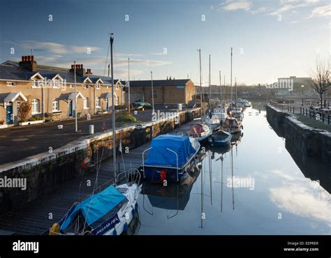 Bristol Floating Harbour At Cumberland Basin Bristol England Uk