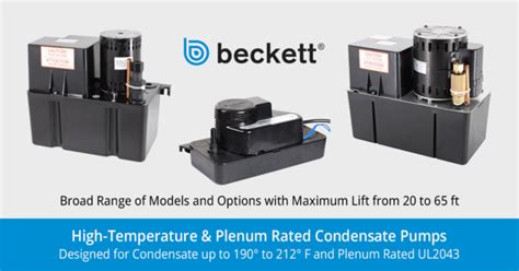 The A Z Guide To High Temperature Condensate Pumps Beckett Corporation