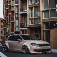 Race Forged R55 Alus At Widebody VW Golf MK6