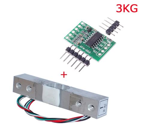 Makerhawk Digital Load Cell Weight Sensor Hx711 Ad Converter Breakout Module 5kg Portable