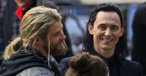 Tom Hiddleston Shares Loki Thor Throwback Photo With Chris Hemsworth