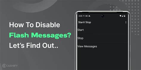 How To Disable Flash Messages Let’s Find Out Cashify Blog
