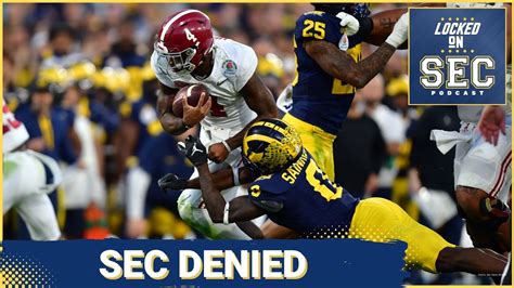 No SEC Team In The CFB Championship Game Alabama Falls In OT To