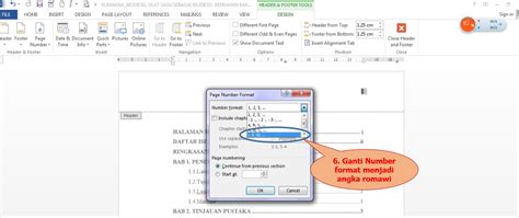 Cara Membuat Halaman Angka Romawi Dan Angka Biasa Di Word Hongkoong