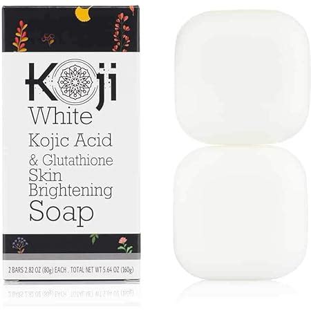 Amazon Koji White Kojic Acid Skin Brightening Soap For Body