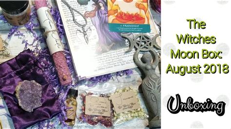 The Witches Moon Box August Unboxing Youtube