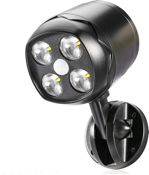 Lampa Led zewnętrzna czujka ruchu IP65 na baterie 10536795000