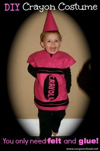 How To Make A Crayon Costume Cost Only 5 Crayon Costume Diy