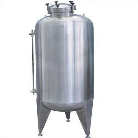 Chemicals Oils SS Storage Tanks For Industrial Storage Capacity 5001