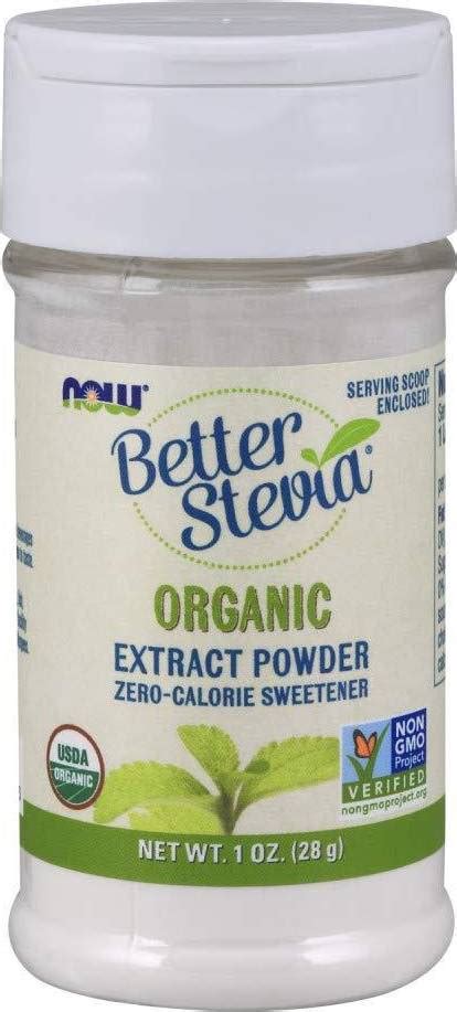 Now Foods Better Stevia Extract Powder Organic 28g Pris