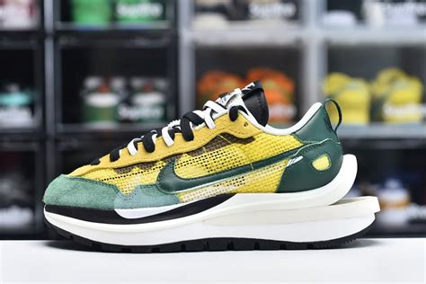 Sacai X Nike VaporWaffle Tour Yellow Stadium Green CV1363 700 FavSole