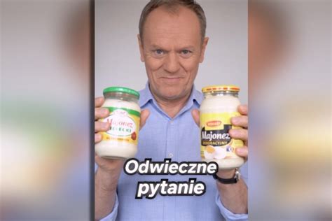 Majonez Kielecki czy Winiary Donald Tusk znalazł odpowiedź WIDEO