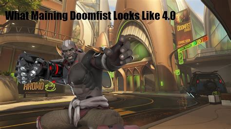 What Maining Doomfist Looks Like Youtube