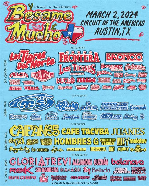 Besame Mucho Festival Comes To Austin Tx Saturday March 2 2024