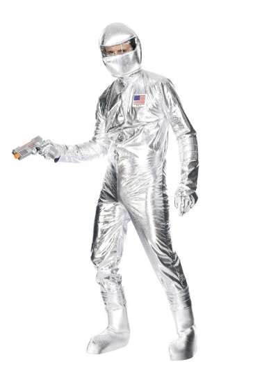 Spaceman Jumpsuit Silver Carnival Store