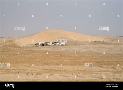 Sand Dunes Of Qatar Stock Photo Alamy