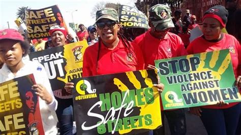 ‘end Gender Based Violence — Cosatu Takes To The Streets On Womens