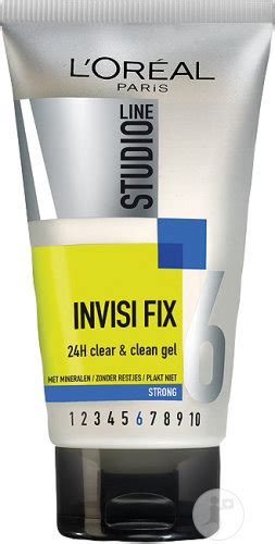 L Oréal Paris Studio Line Invisi Fix 24H Clear Clean Gel Strong Tube