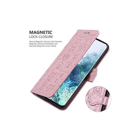 Samsung Galaxy S Lommebokdeksel Case Rosa Elkj P