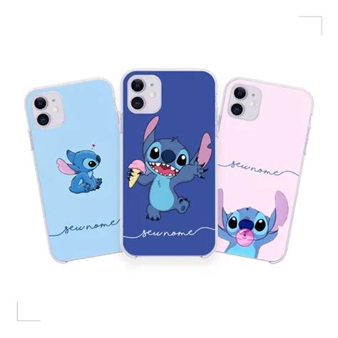 Capa Capinha Personalizada Nome Lilo Stitch Parcelamento Sem Juros