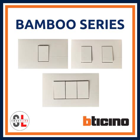 Bticino Bamboo A Single Switch Module Or Way Light Switch