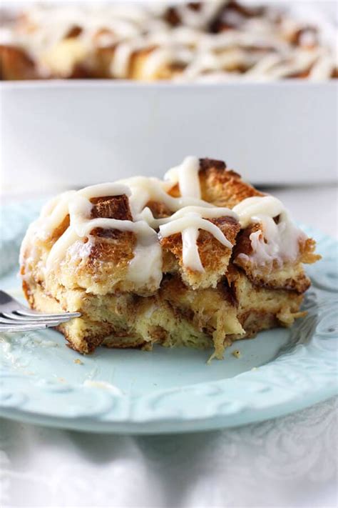 Gooey Cinnamon Roll French Toast Casserole Oh Sweet Basil