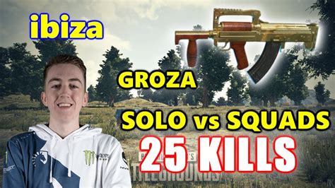 Team Liquid Ibiza Kills Groza Solo Vs Squads Pubg Youtube