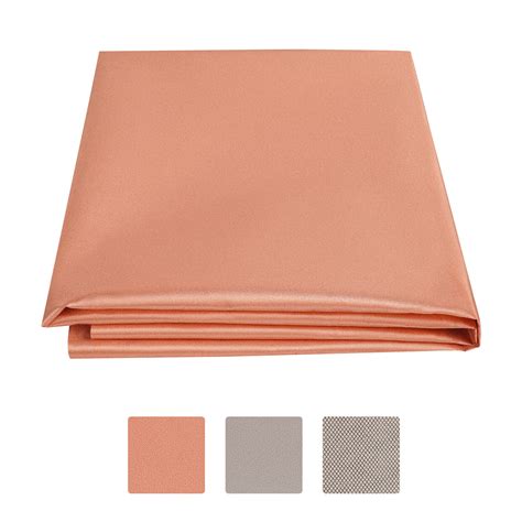 Pure Copper Fabric Blocking Rfid Rf Reduce Emf Emi Protection