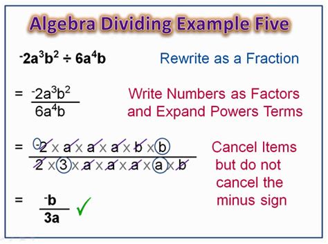 Algebra Dividing And Exponents Passy S World Of Mathematics