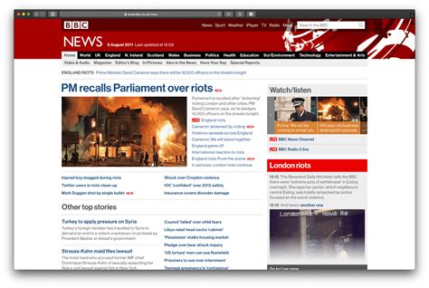 Mark Hurrell – BBC News website redesign