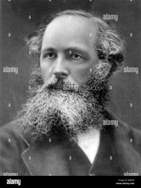 James Clerk Maxwell Scottish Mathematical Physicist Stock Photo