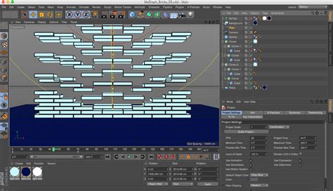 Cinema 4D MoGraph Dynamics Template Motion Tutorials