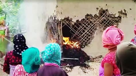 Indian Women Set Fire To House Of Suspect As Manipur Sex Assault Case Triggers Outrage