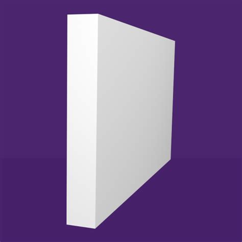 Square Edge Primed Skirting Board Cutting Edge Skirting