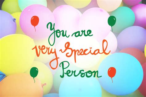 You Are Very Special Person Quotes Graphic By Wienscollection