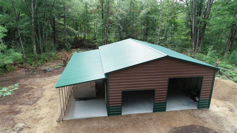 MG6-30x40 Metal Garage | WolfSteel Buildings