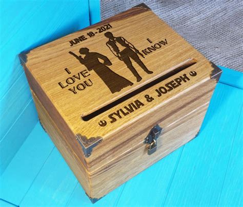 Card Box Star Wars Wedding Star Wars Card Box Card Box With Slot