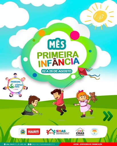 Mauriti Faz O Lançamento Da Programação Do Mês Da Primeira Infância