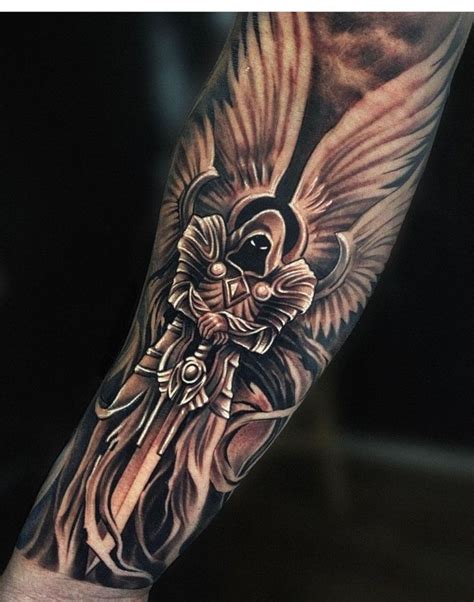 Pin By Aline Samara On Tatuagem Angel Warrior Tattoo Archangel