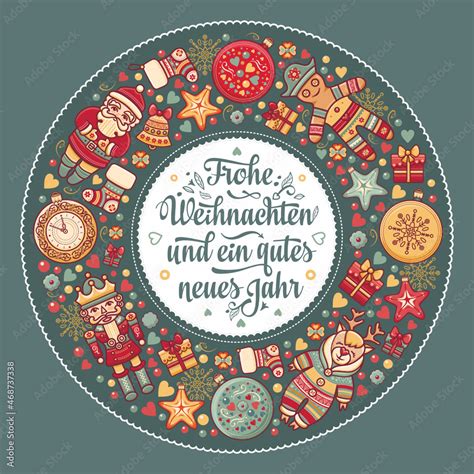 Vektorov Grafika German Christmas Weihnachten Noel Christmas In