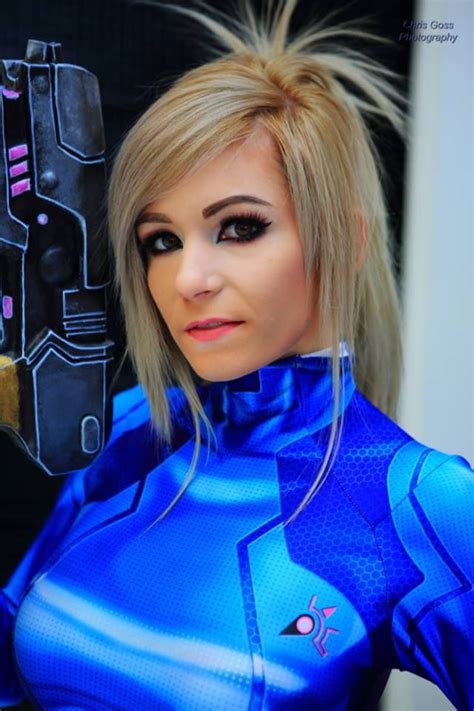 Danielle Beaulieu Samus Aran Zero Suit Version Cosplay Metroid