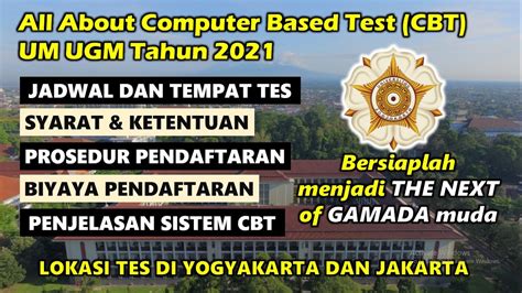 Cara Mendaftar Utul Ugm 2021 Utul UGM 2021 Dengan Sistem CBT Apa Itu