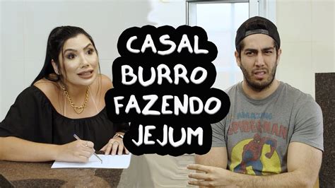 Casal Burro Fazendo Jejum Jonathan Nemer Erros No Final Youtube