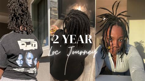 My 2 Year Loc Journey Pics And Videos Fleurdegi Youtube