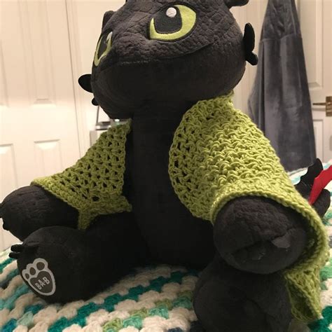 Toothless Crochet Pattern - CraftyCruella