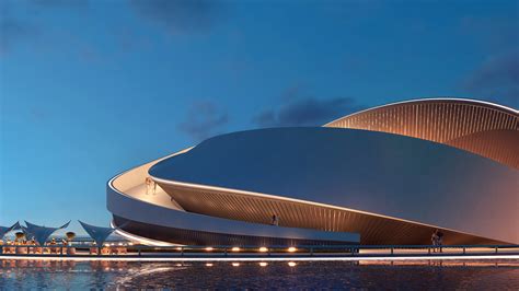 Aquarium Building Doha Qatar 2022 Behance